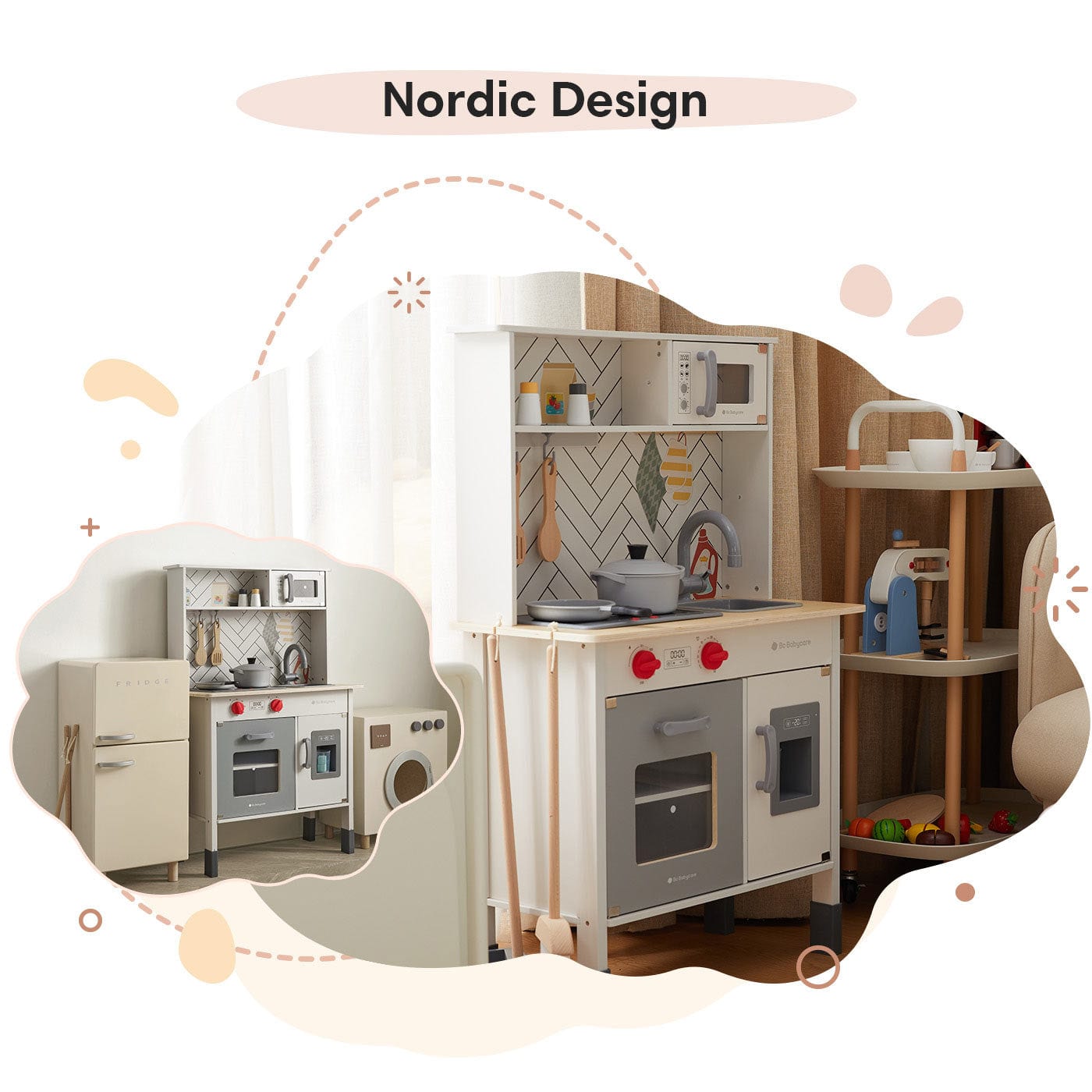 Wooden Play Kitchen