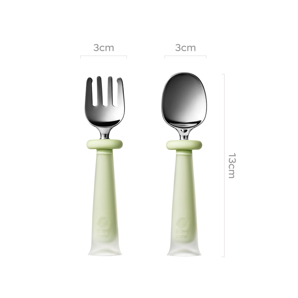 Stainless Steel Fork and Spoon Set