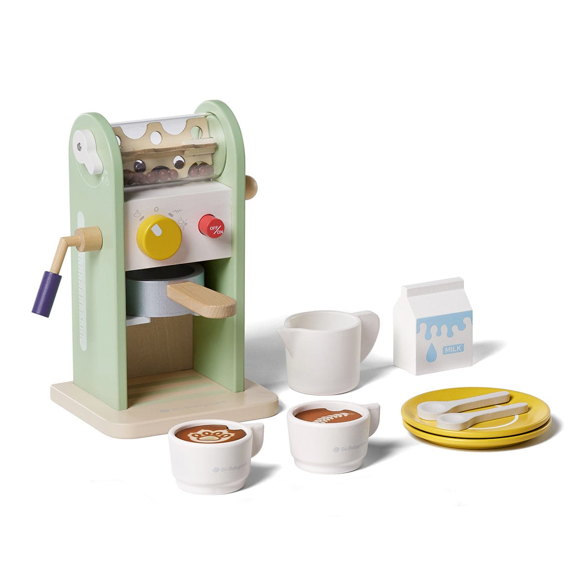 10 Pcs Coffee Maker Toy Set