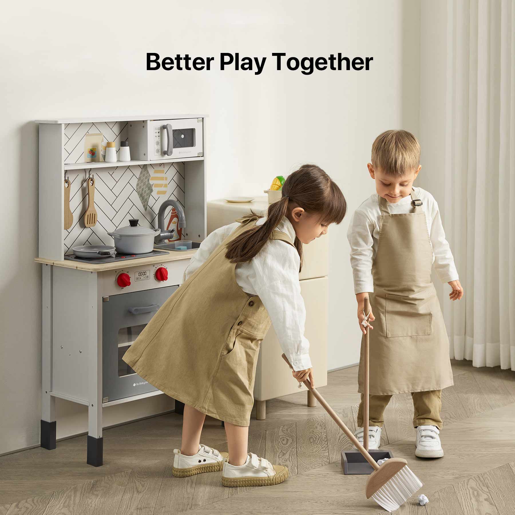 Wooden Play Kitchen - Bc Babycare