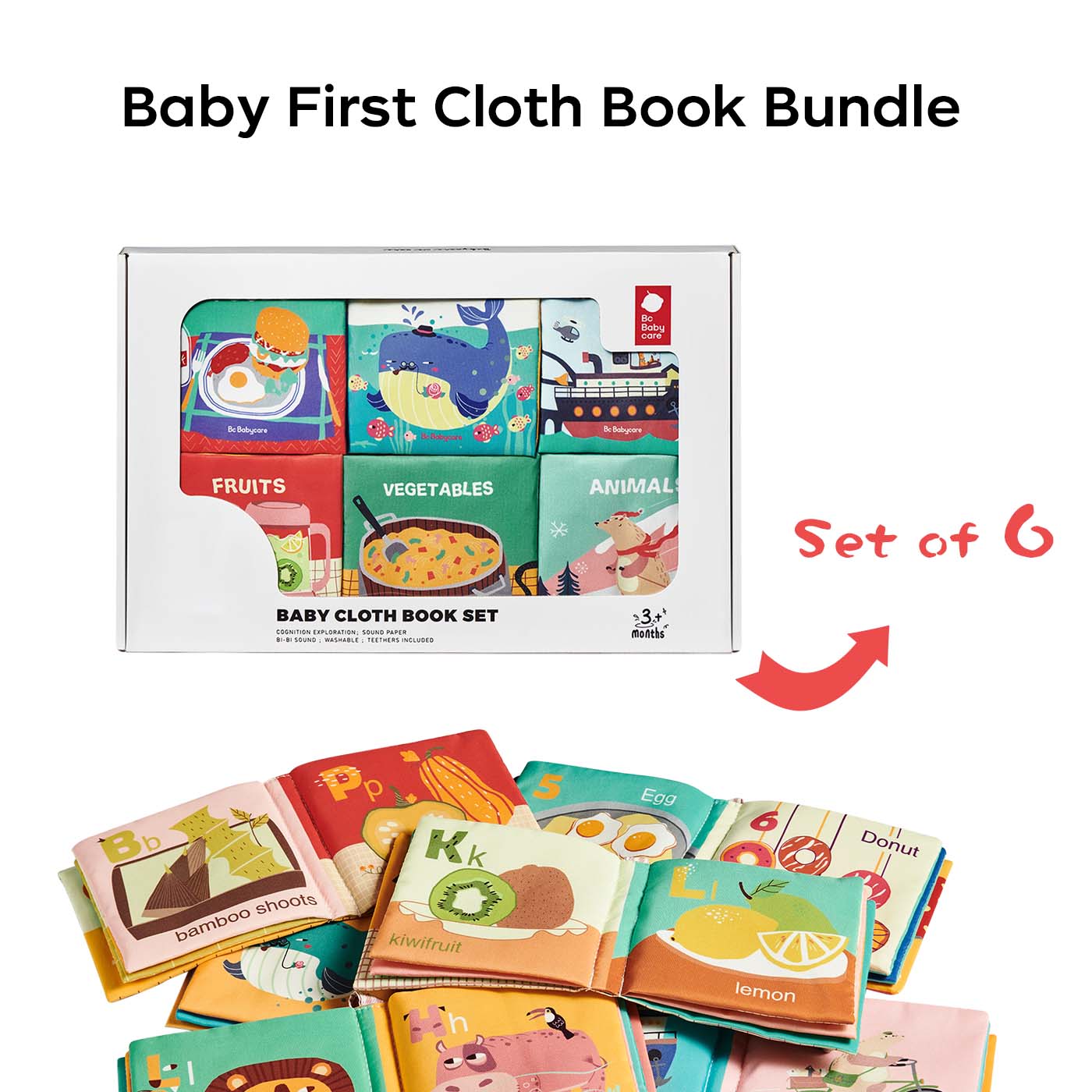 Cloth Book Bundle (6 Books)