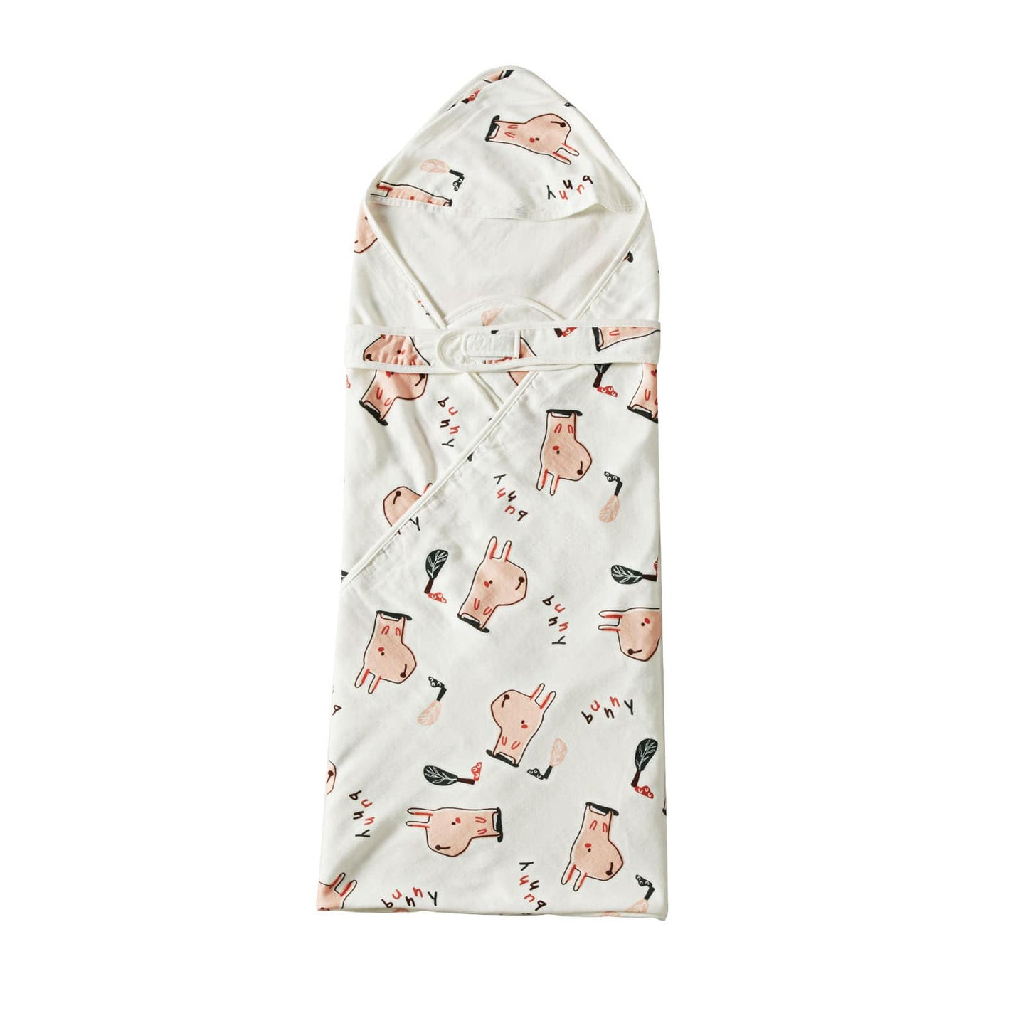 Muslin Hooded Swaddle Blanket